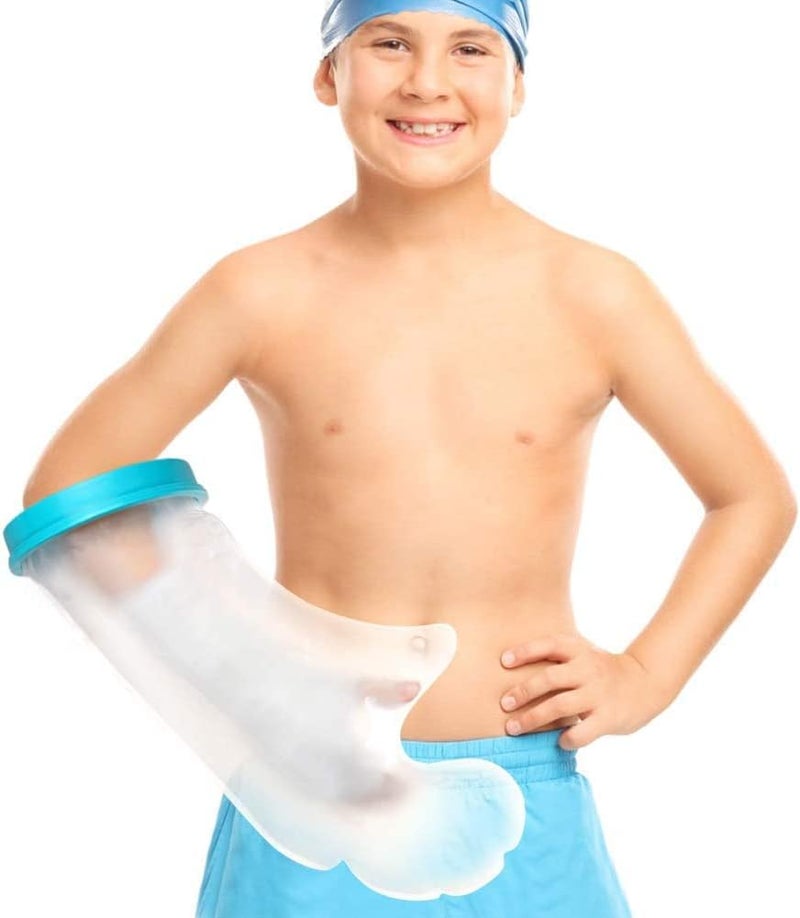 comfrt Arm Cast Covers for Shower Kids,  Waterproof Cast Cover Arm Watertight Kids Arm Cast Cover to Keep Wounds Bandage Dry, Cast Bandage Protector for Broken Surgery Arm, Hands, Wrists, Burns - Image 1