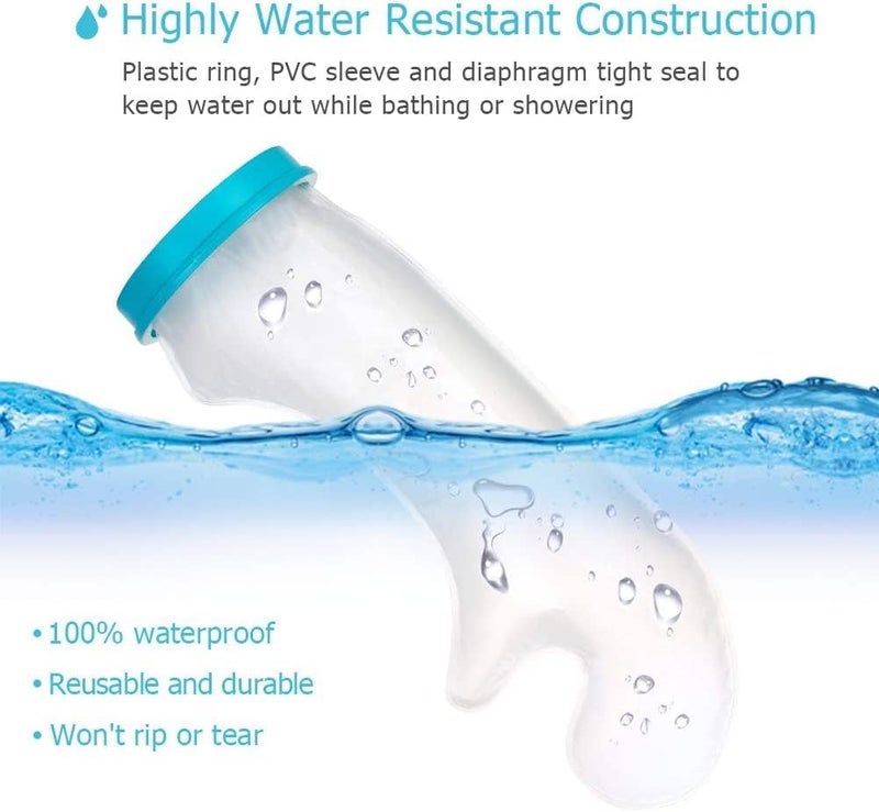 comfrt Arm Cast Covers for Shower Kids,  Waterproof Cast Cover Arm Watertight Kids Arm Cast Cover to Keep Wounds Bandage Dry, Cast Bandage Protector for Broken Surgery Arm, Hands, Wrists, Burns - Image 2