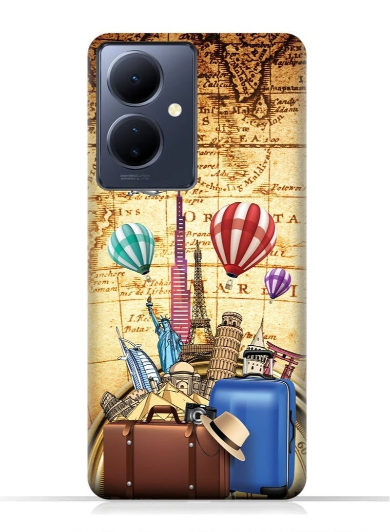 إيه إم سي ديزاين غطاء حماية بطبعة هاتف فيفو V29 ليت ( LTE / 5G )