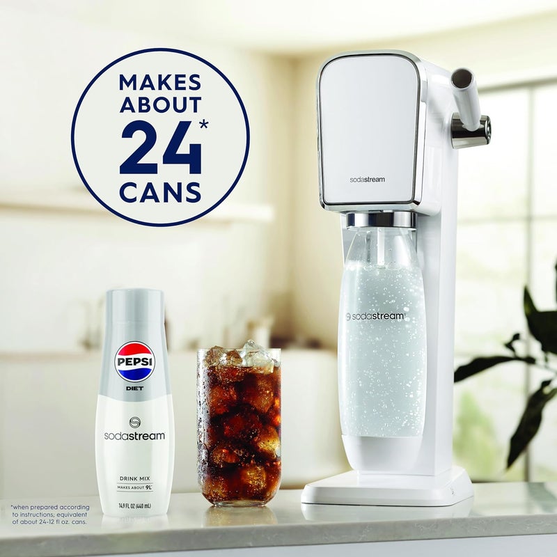 SodaStream Diet Pepsi Beverage Mix - 14.9 Fl Oz, Pack of 4 - Turns Sparkling Water into Zero Calorie Diet Pepsi - Image 3