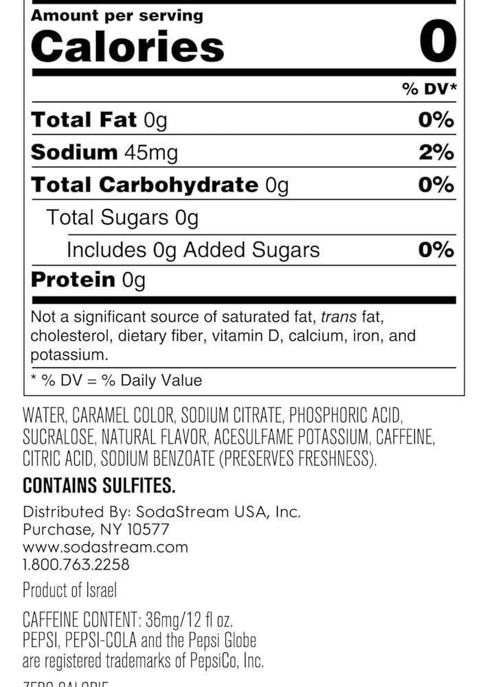SodaStream Diet Pepsi Beverage Mix - 14.9 Fl Oz, Pack of 4 - Turns Sparkling Water into Zero Calorie Diet Pepsi - Image 2
