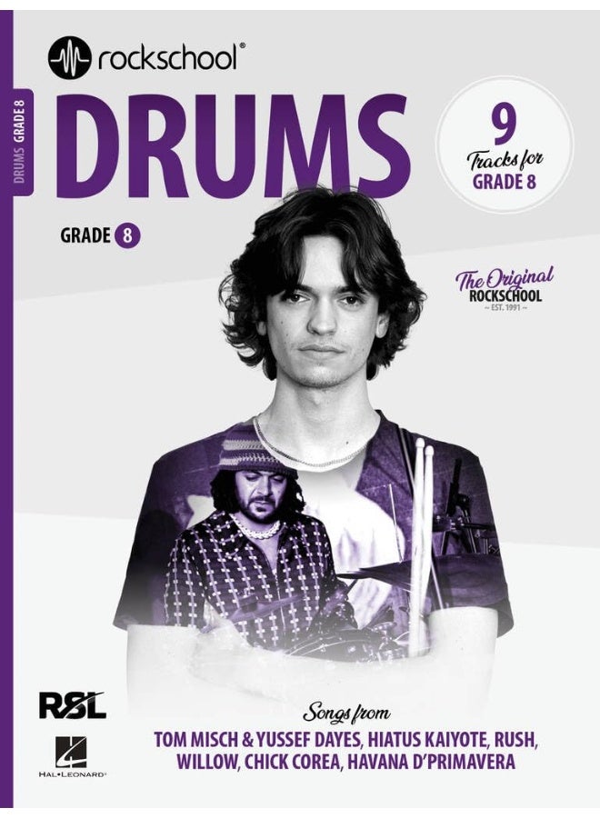 Rockschool Drums Grade 8 (2024) 