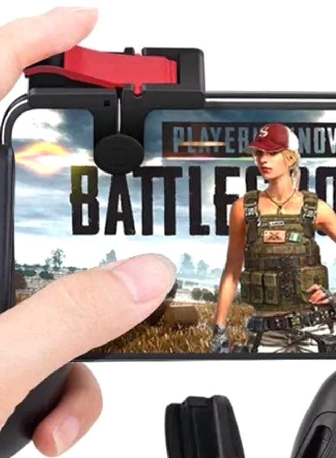Wireless PUBG Shooting Controller Joysticks Trigger for Mobile Gaming (Pair) - Image 2
