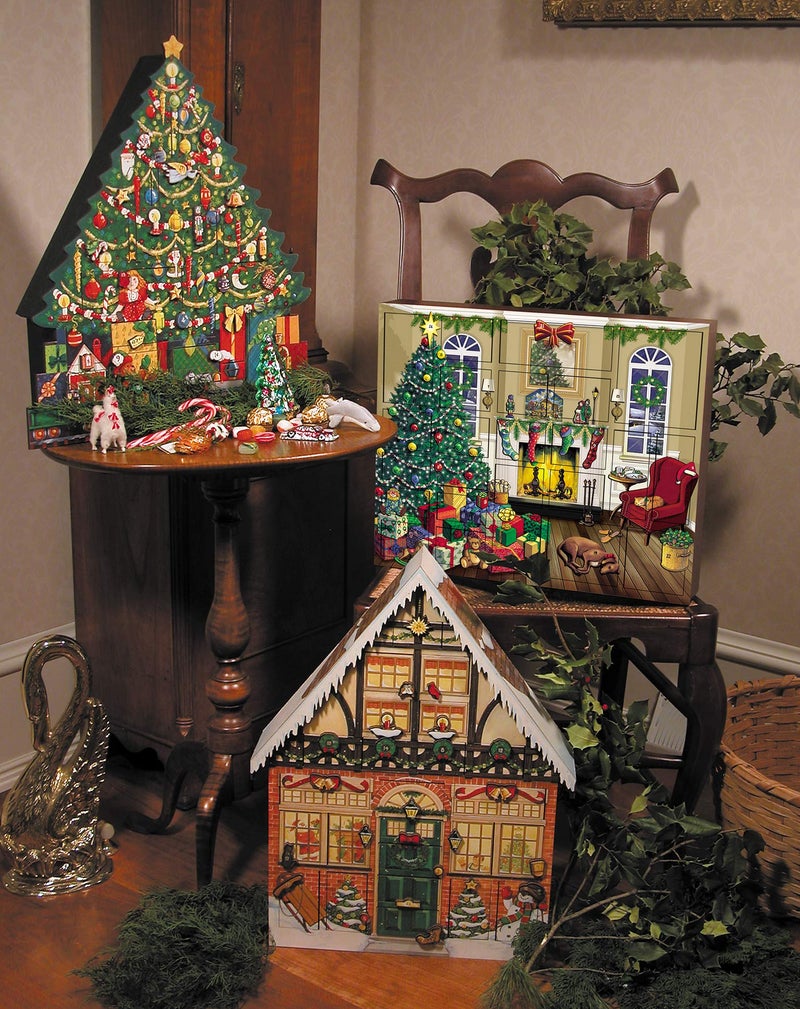 Byers' Choice Christmas House Advent Caroler Figurine AC01 from The Advent Calendars Collection - Image 2