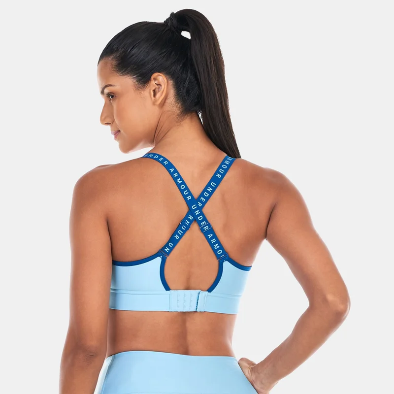 Under Armour Women's Infinity Mid Covered Medium-Support Training Sports Bra