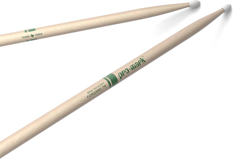ProMark Classic Forward 7A Raw Hickory Drumsticks - Image 1