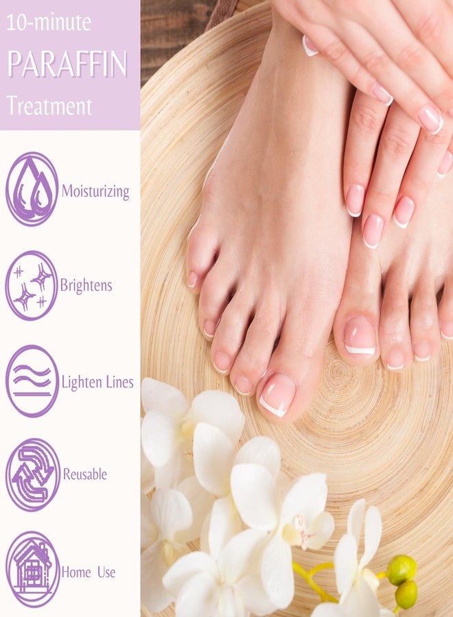 KmaxShip Self Contained Paraffin Wax Gloves,10-Minute Paraffin Hand & Foot Treatments and Booties Set for Intensive Hydration at Home (Aloe Vera) - Image 3