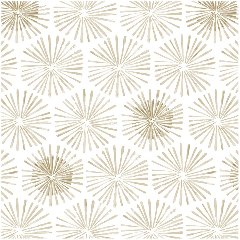 OSECAGE Modern Peel and Stick Wallpaper Boho Self Adhesive Wallpaper Peel and Stick Geometric Contact Paper White and Beige Wall Paper Removable Wallpapers 17.3''Ã—78.8'' for Bedroom Bathroom Cabinets Decor - Image 1