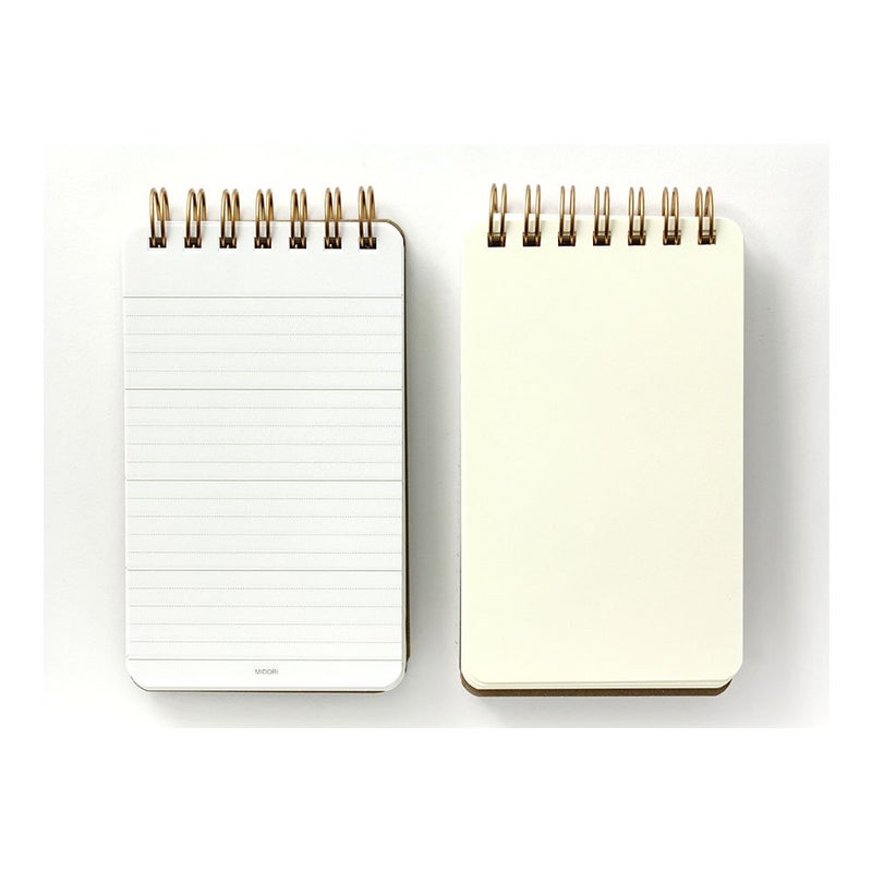 Midori DESIGNPHIL Midori 11796006 Notepad WM Ring Memo Grain Black - Image 4