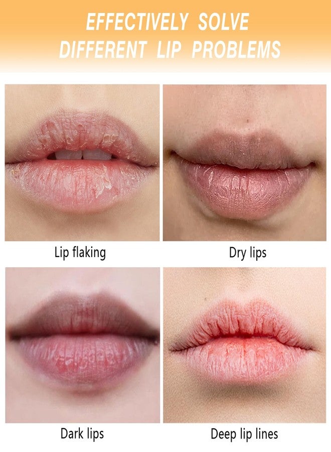 MUREND 2PCS Turmeric Lip Balm for Smokers Dark Lip Treatment with Turmeric oil, Help Fade Lip, Lip Exfoliator, Long-Lasting Natural Balm Moisturize & Nourish Dry, Cracked, Dull, Reduce Fine Lines Lip - Image 4