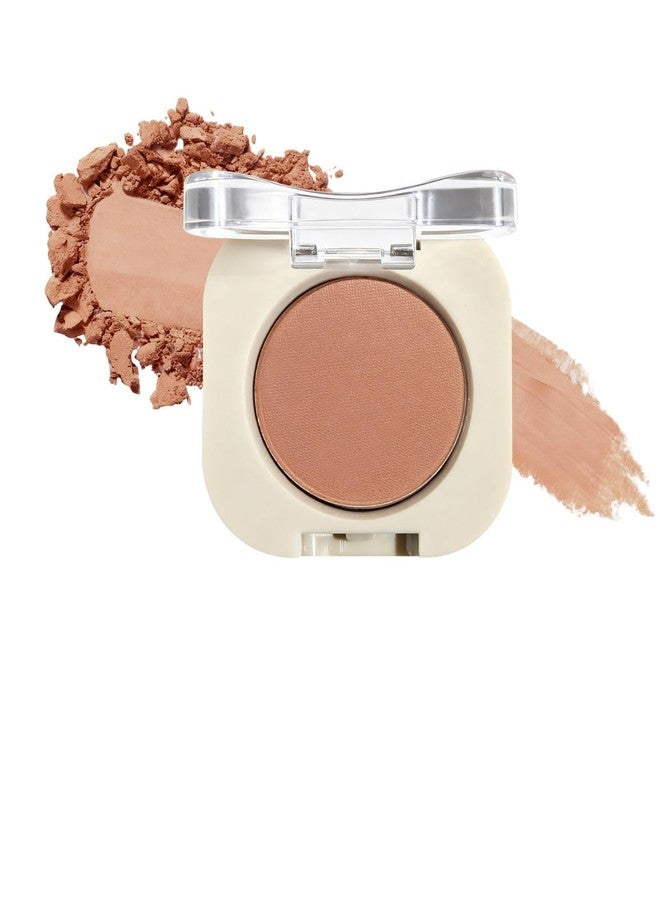 SUMEITANG Light Brown Single Eyeshadow Palette, Neutral Nude Shades Matte Eye Shadow Powder, Buildable & Blendable for Smoky Eyes. Waterproof, Crease-Resistant, All-Day Wear. Everyday Makeup Ideal - Image 1