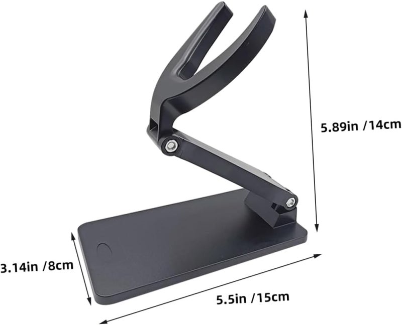 Angoily Universal Adjustable Barcode Scanner Stand Multi-Angle Foldable Holder for Handheld Devices Compact and Stable Base for Retail and Supermarket Use - Image 2