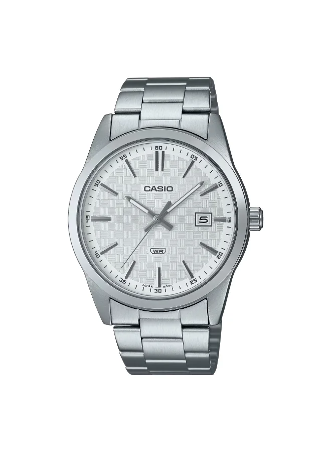 CASIO Women's Stainless Steel Analog-Digital Watch MTP-VD03D-7AUDF - 41 mm