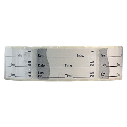 DayMark Safety Systems-IT110117 Removable Item/Date/Time Use-by Shelf-Life Label, 1" x 2" (Roll of 1000) - Image 5