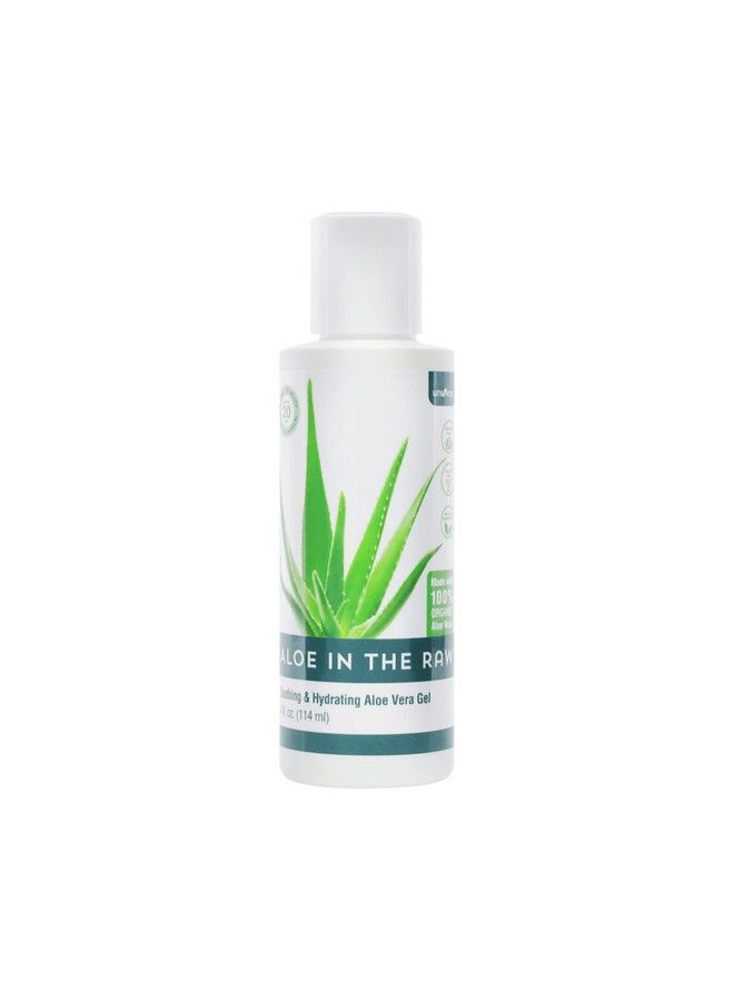 Univera Aloe In The Raw W/ 100% Pure Organic Aloe Vera Gel : Suitable For All Skin Types : Sunburn Relief : Heals Minor Cuts Scraps & Burns : No Sticky Residue : 40Oz - Image 3