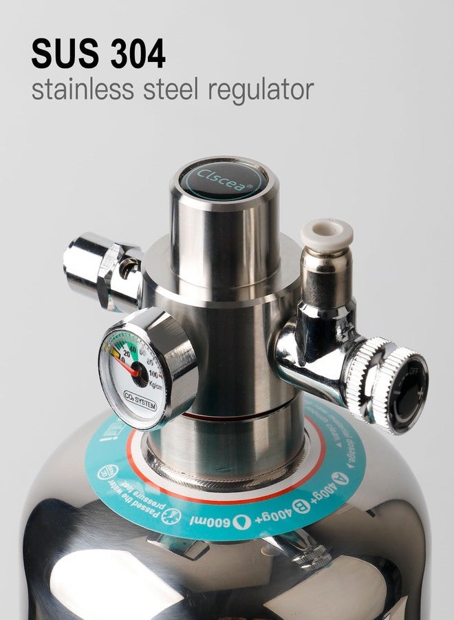 Clscea Aquarium CO2 Generator Kit Double Pressurization Enhanced Version, G700S - Image 3