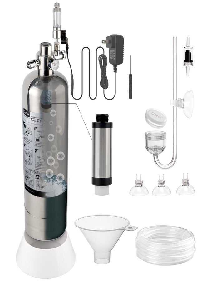 Clscea Aquarium CO2 Generator Kit Double Pressurization Enhanced Version, G700S - Image 1