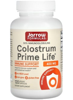 Colostrum Prime Life, 400 mg, 120 Veggie Capsules
