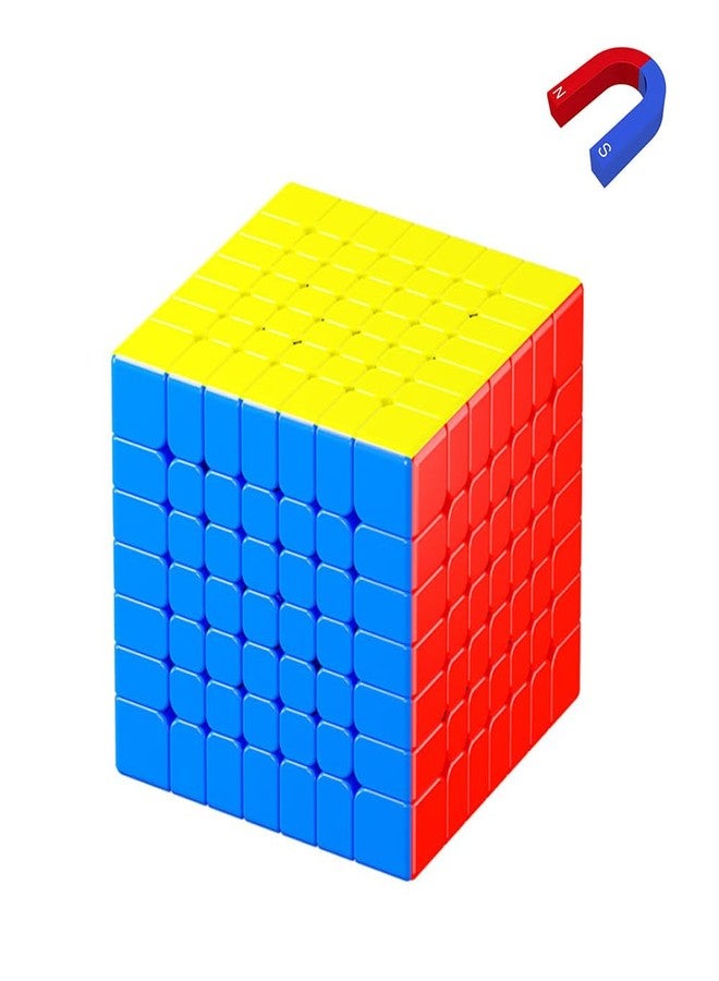 HELLOCUBE 7x7 Magnetic Speed Cube Stickerless Cube - Image 1