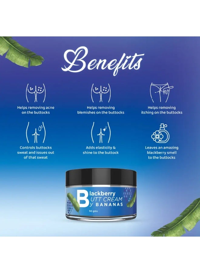 Bananas Blackberry Butt Cream 50G - Image 2