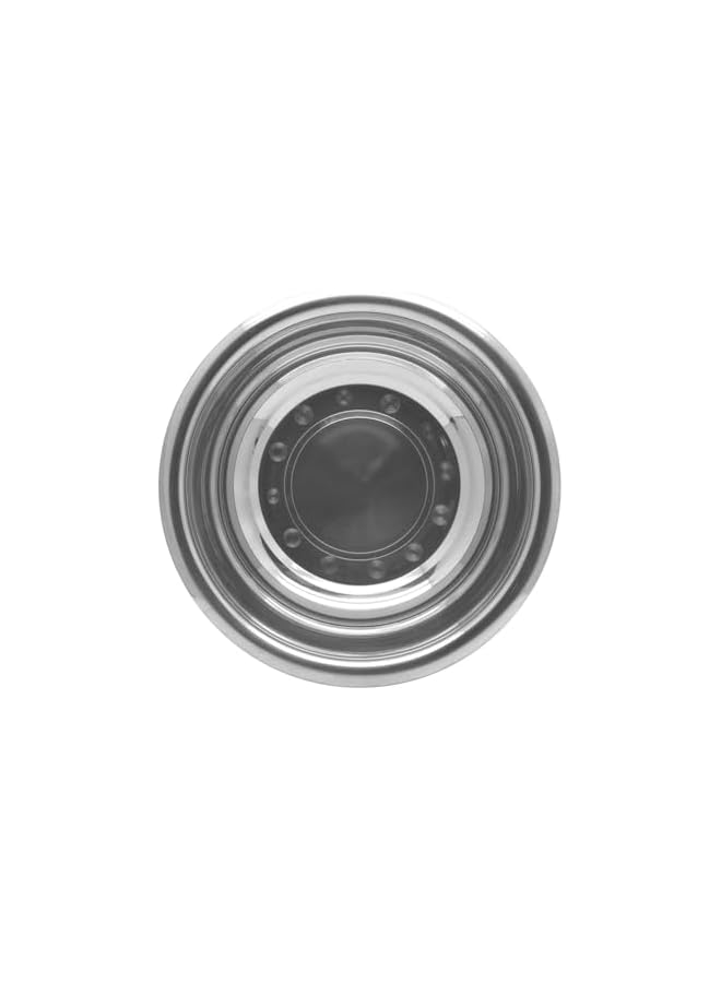 S-TOP STAINLESS STEEL SILVER TOUCH MIXING BOWL , 55 cm, Silver, MBS055, Mixing Bowl , Baking Bowl ,Storage Bowl - Image 2