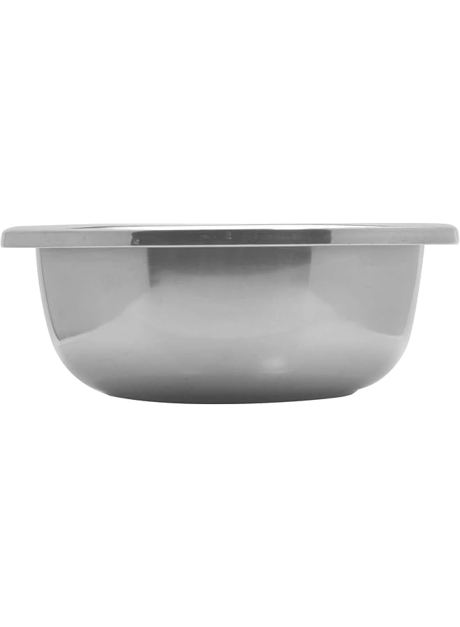 S-TOP STAINLESS STEEL SILVER TOUCH MIXING BOWL , 55 cm, Silver, MBS055, Mixing Bowl , Baking Bowl ,Storage Bowl - Image 1