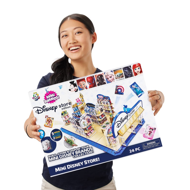 Mini Brands 5 Surprise Disney Toy Store Playset by Zuru - Includes 5 Exclusive Mini's, Store and Display Collectibles for Kids, Teens, and Adults - Image 4