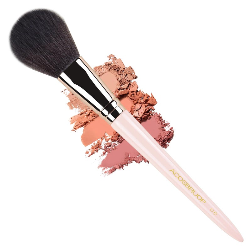 ACOSBRUOP Loose Powder Blush Brush, Professional Blush Brush for Cheeks,Soft Bristles Makeup Brush,Beauty Tools - Image 1