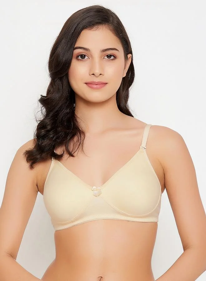 Clovia Non-Padded Non-Wired Full Coverage Spacer Cup Multiway T-shirt Bra - Cotton