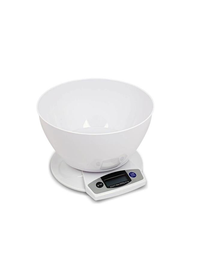 Alsaif Gallery Electronic Food Scale With 5 Kg Plate White