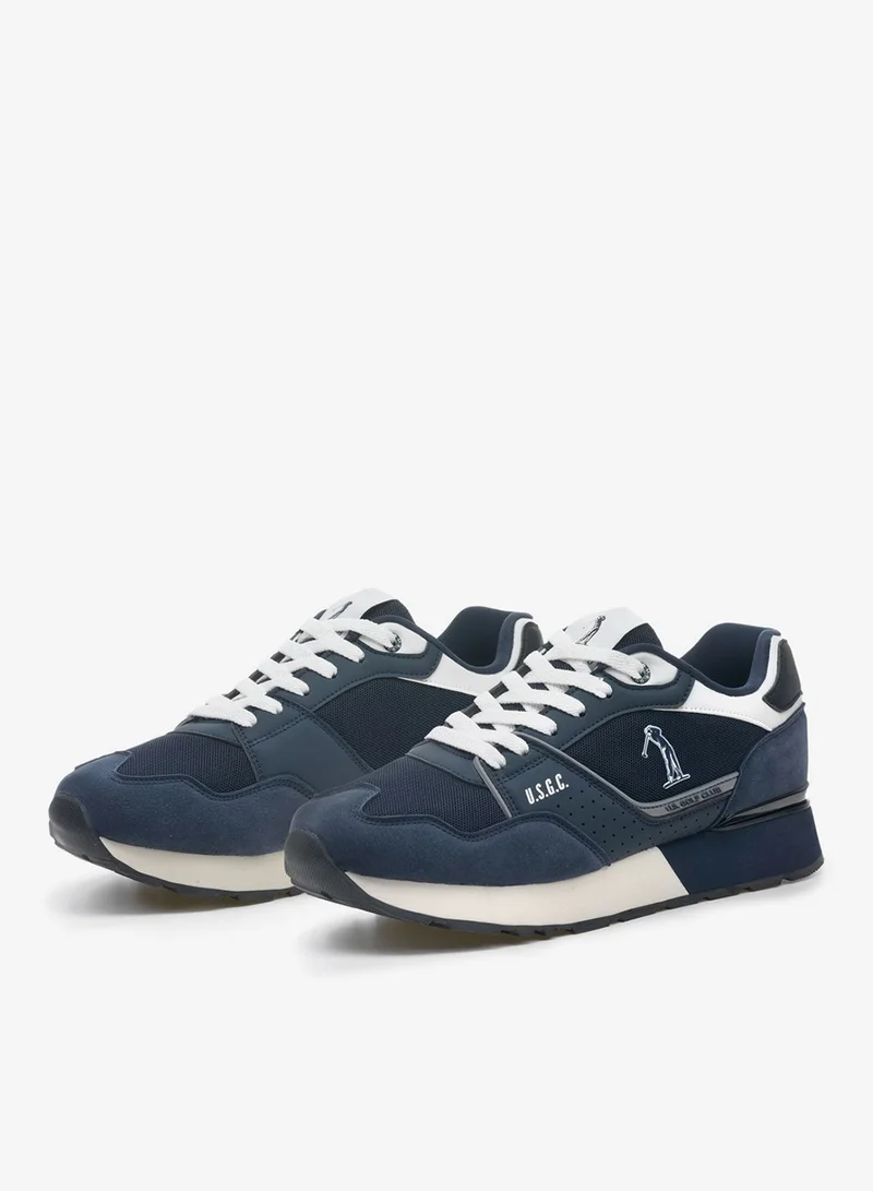 U.S. Golf Club Mens Sneakers Navy Sneakers | Casual | Retro Style | Italy