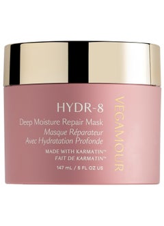 "قناع إصلاح الترطيب العميق من فيجامور HYDR-8 147 مل - ترطيب مكثف وإصلاح التلف للشعر الجاف أو الهش أو المعالج بشكل مفرط، تركيبة نباتية ولم يتم الإساءة إلى الحيوانات لتصنيعها"