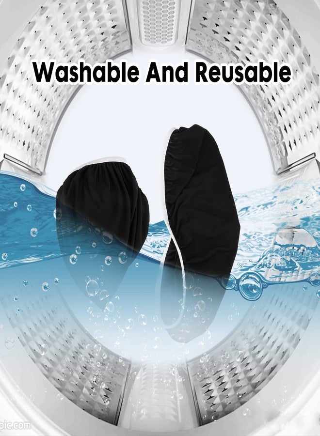 AZHCHKE Toilet Lid Cover and Toilet Tank Lid Cover, Bathroom Toilet Lid Seat Cover Set, Stretch Washable Spandex Fabric Toilet Protector Cover, Fits Most Toilet Tanks & Lids - Image 5