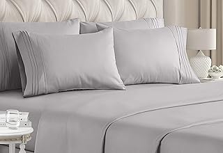 CGK Unlimited CGK Unlimited Full Size Sheet Set - 6 Piece Set - Hotel Luxury Bed Sheets - Extra Soft - Deep Pockets - Easy Fit -  - Image 1