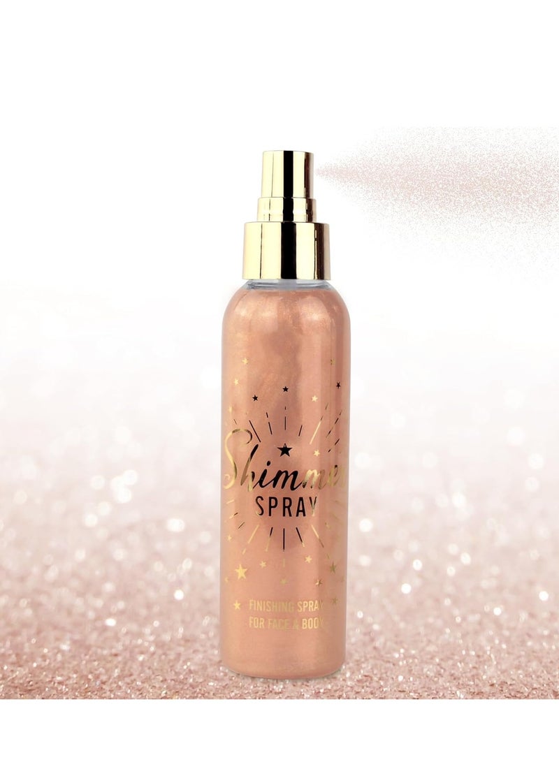 Ushas Glitter Spray, Long-Lasting Body Shimmer Spray 110 ML, Glitter Makeup for Face Body, Festival Glitter for Birthday Party (Orange) - Image 2