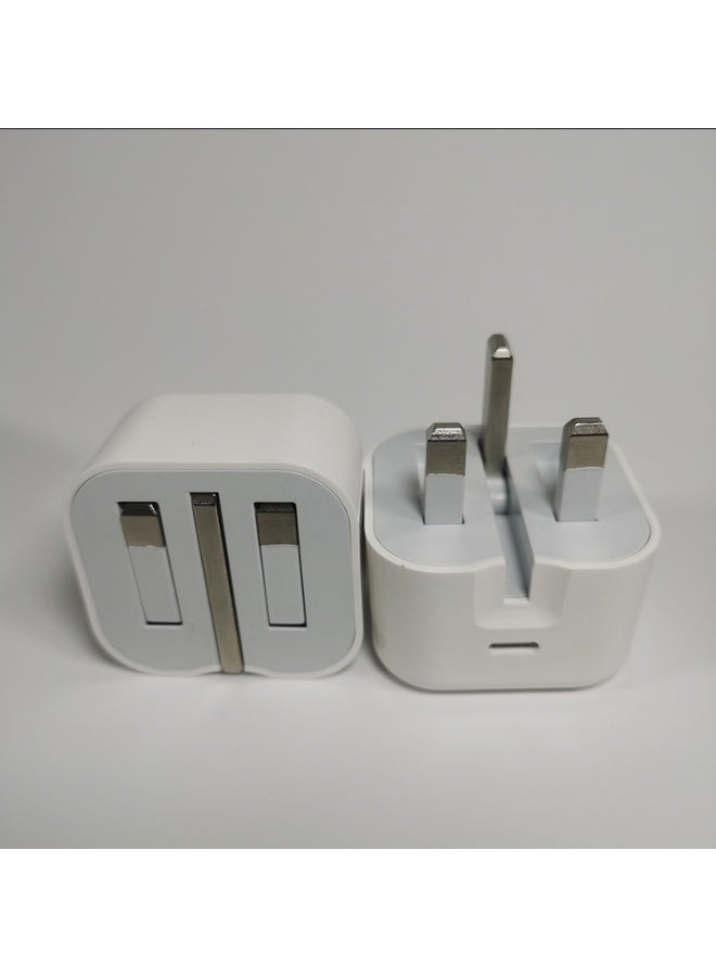 إكسمي شاحن آيفون سريع 60 واط | شاحن حائط USB-C مع كابل C to C متوافق مع آيفون 14/14 برو/14 برو ماكس/13/12/SE2020/11/XR/XS Max/X وآيباد - Image 3
