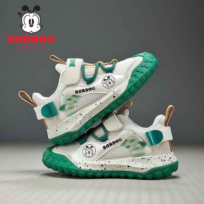 Babu Bean Children'S Shoes Boys And Girls Breathable Mesh Shoes Children'S Sneaker And Student Shoes Boys Baotou Anti-Kick Casual Shoes - Image 5