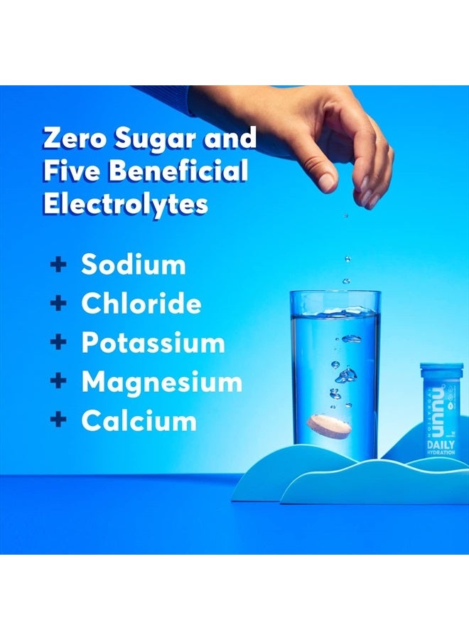 Nuun Hydration Daily, Wellness Electrolyte Tablets, Mixed Berry, 4 Pack (40 Servings)  - Image 2