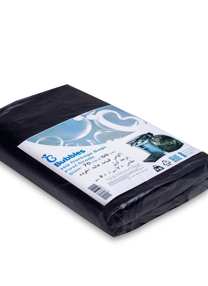 Bubbles Garbage Bags - 70*50 - 1 Kilo  - Image 1