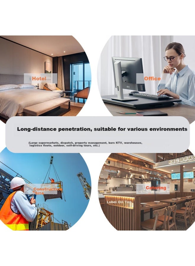 Baofeng Ad-888hd Dual Pack Walkie Talkie With One-on Frequency Matching Bf-888s Upgrade Version Digital Encryption Secure Communication Commercial New Generation High Power Long Distance Handheld - Image 4