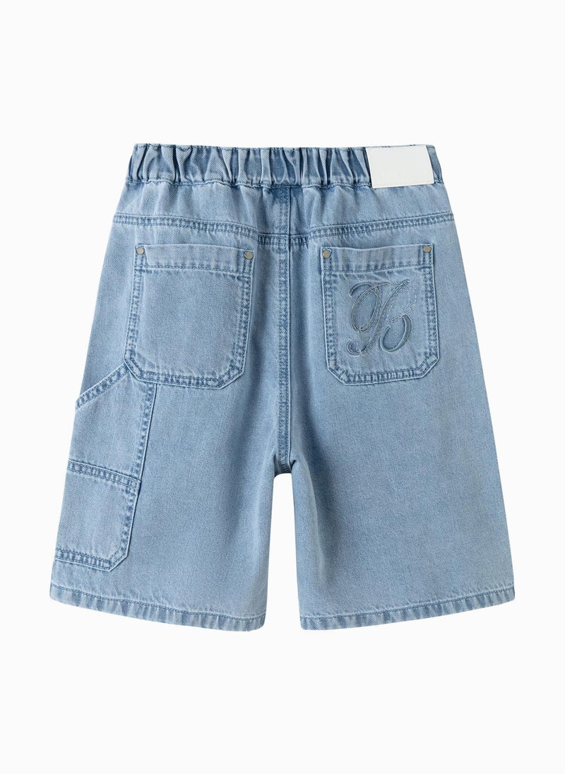 Balabala Kids Boy Denim middle pants  - Image 2