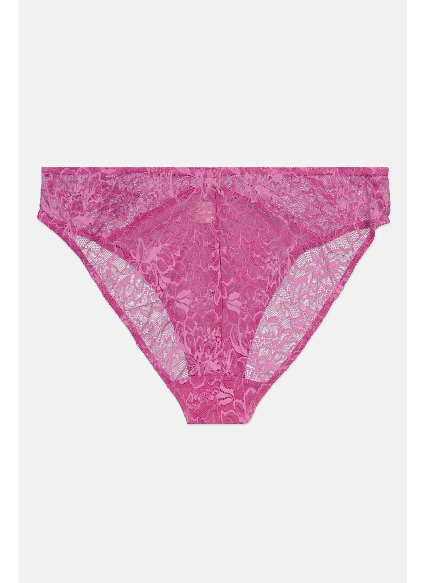 TRIUMPH Women Summer Tai Textured Pull On Panties, Pink  - Image 2