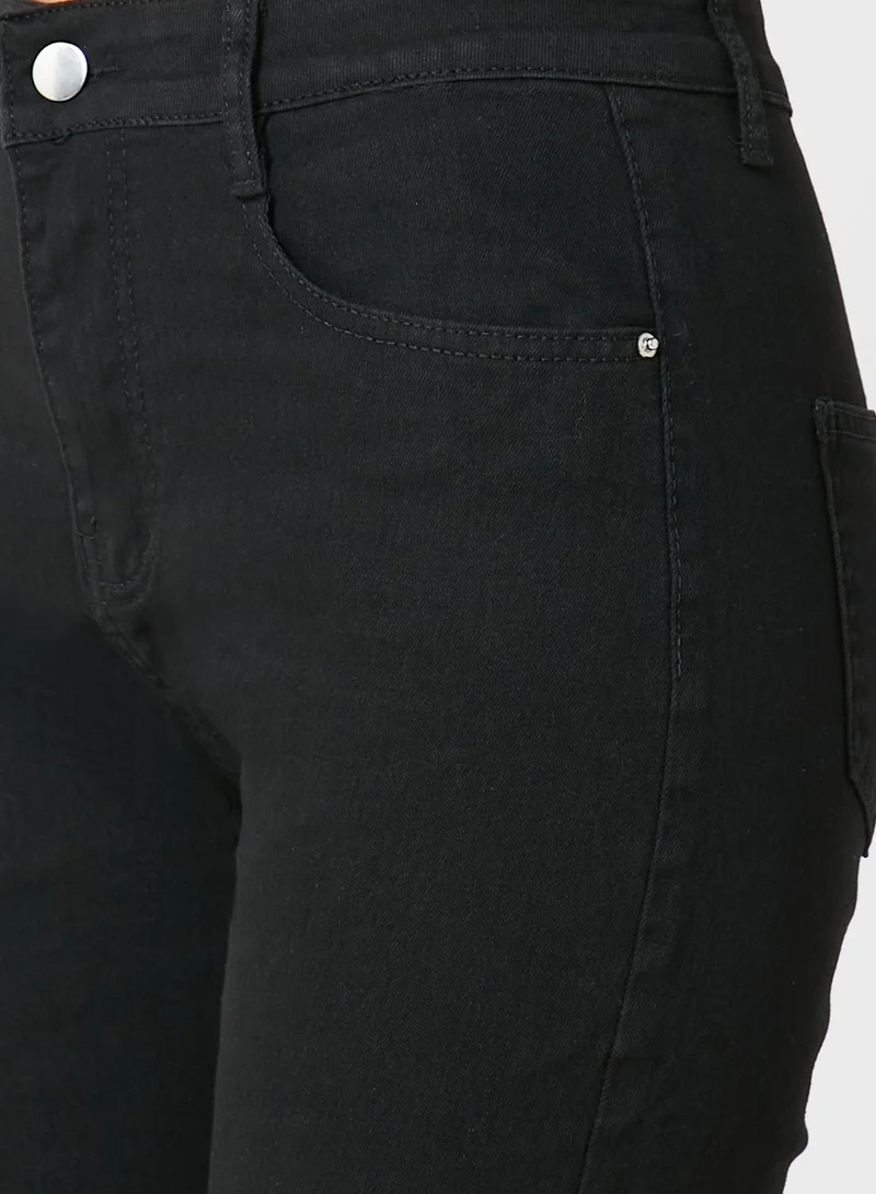 Ginger Straight Cropped Jeans