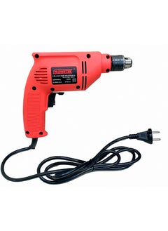 CHESTON Cheston 10 mm Drill Machine Set 400W Drill Kit with 13 HSS Bit All Different Surfaces 5 WallBrick Bit 2 Screw Bits with Black Tool Box Drill For Wall Wood Metal Sheets Variable Speed ReverseForward function 2600 RPM Electrical Power Tool Kit For Multipurpose Use  - Image 2