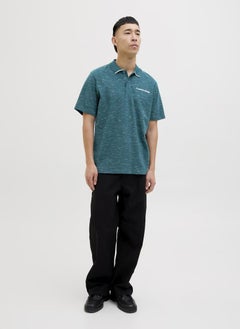 JACK & JONES Jcologan Inject Short Sleeve Polo Shirt  - Image 4