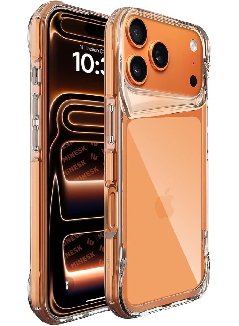 Gear4 Crystal Palace Compatible with for iPhone 17 Pro Max 6.9-Inch Case, Advanced Impact Protection with Technology, Anti-Yellowing, Phone Cover – Transparent - Image 1