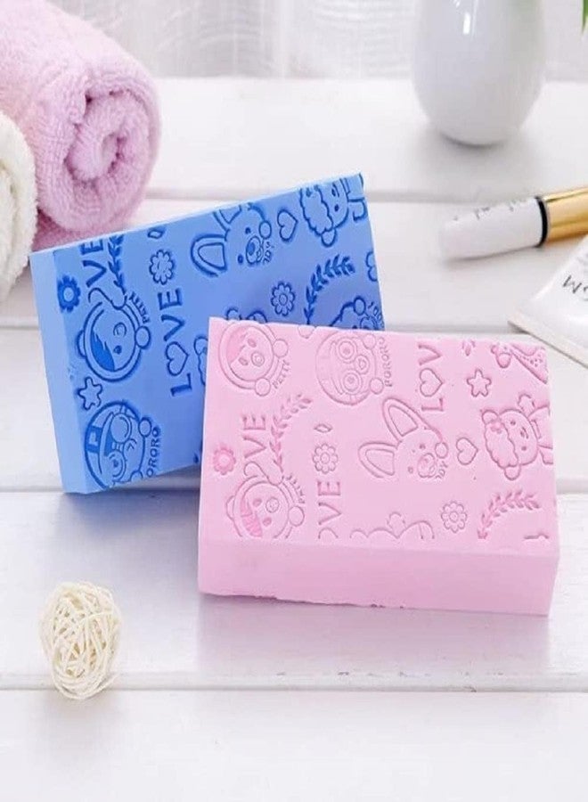 Cloudzy Exfoliating Bath Glove/Mitt with Sponge, Body Cleaning Shower Scrub Wash Tool, Multicolour, Synthetic, Exfoliating Mitt - Image 5