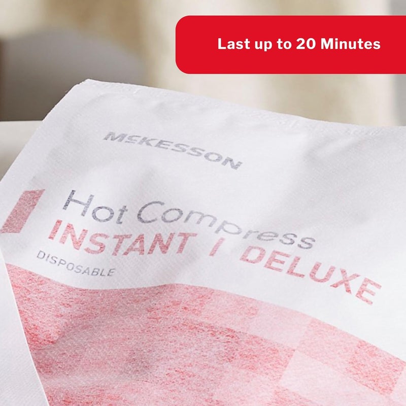 McKesson Hot Compress Instant Hot Pack 24 Pack Disposable Heat Packs for Pain Relief 67 in x 9 in - Image 5