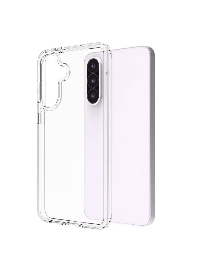 TEXEEM Clear Case for Samsung Galaxy A36 5G, Transparent Polycarbonate, Drop Protection, Anti-Fade, Slim Fit Design with 0.85mm Raised Edge - Image 5