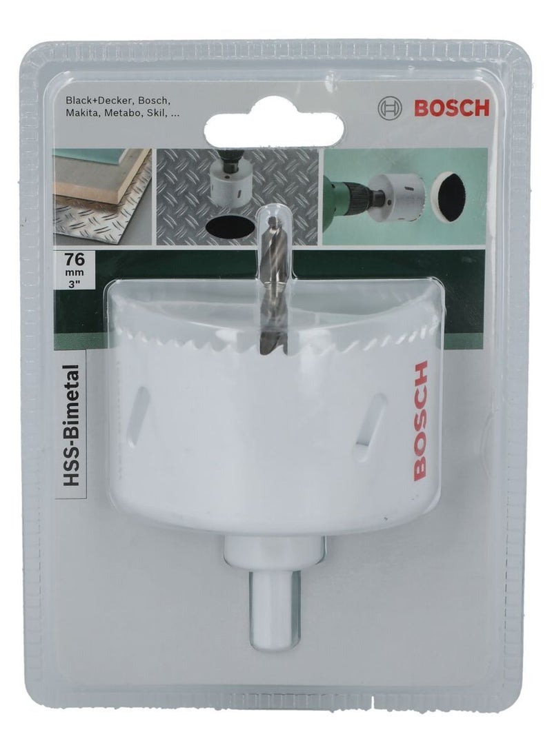 منشار ثقب ثنائي المعدن 76 مم - بوش